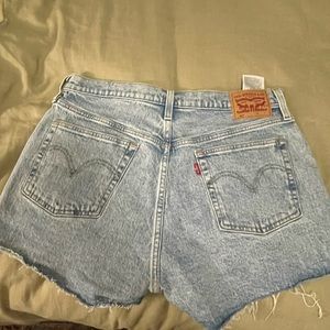 Levis denim shorts